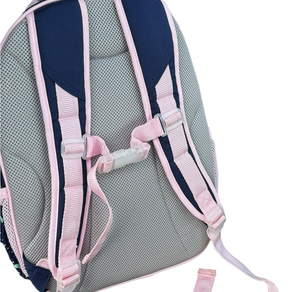 Pottery Barn Kids Solar System Back Pack pink blue planets moon stars girls bag - Picture 4 of 9